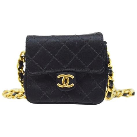 gold mini chanel|Chanel small crossbody.